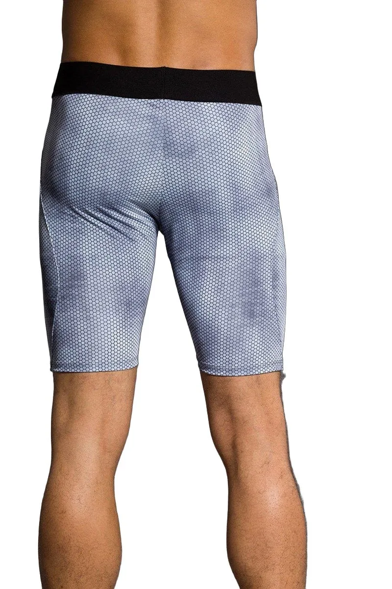 Last Chance! Onzie Hot Yoga Mens Fitted Shorts 508