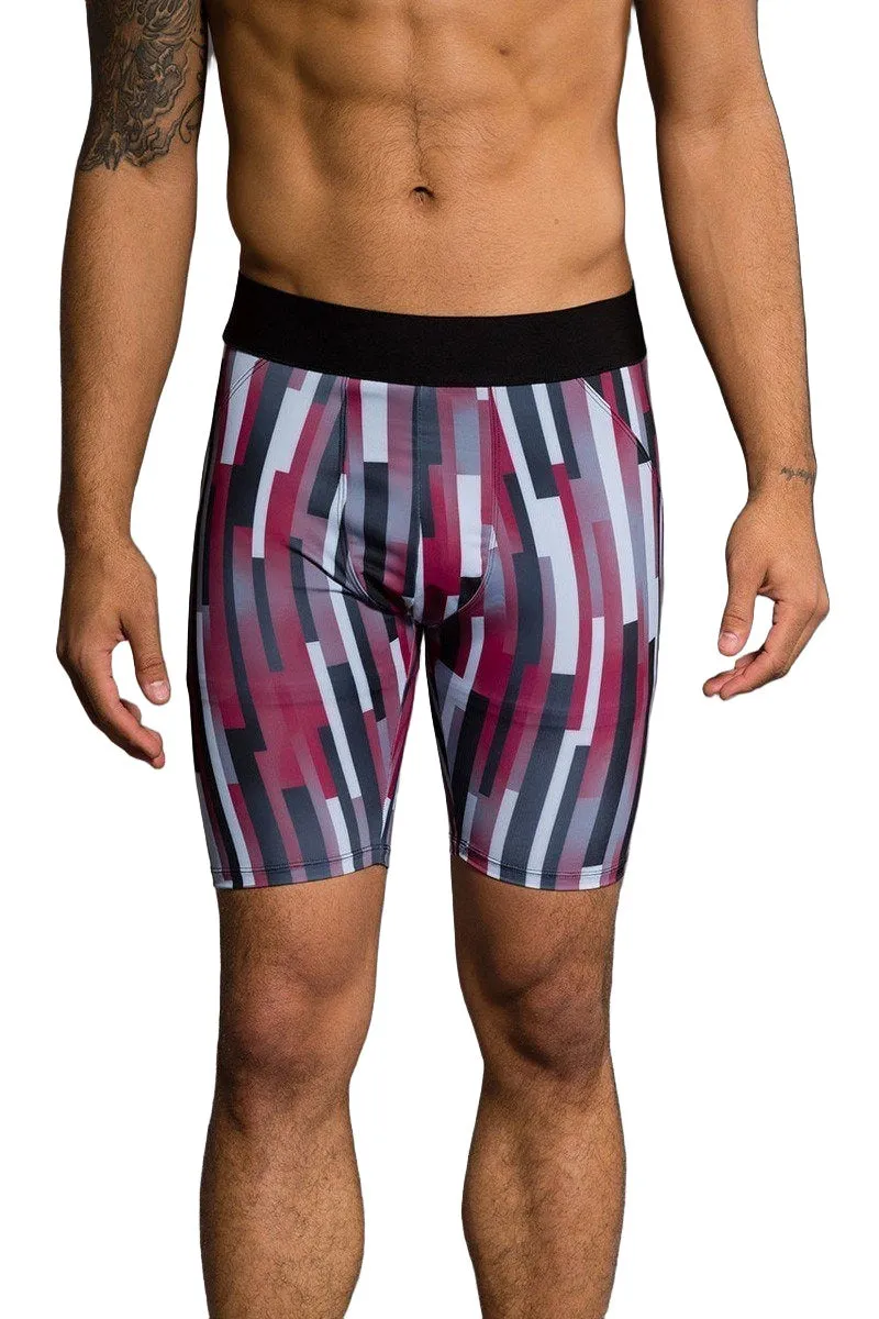 Last Chance! Onzie Hot Yoga Mens Fitted Shorts 508