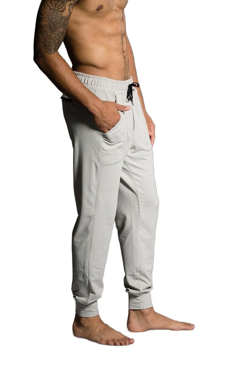 Last Chance! Onzie Hot Yoga Mens Sweat Pant 506 Khaki