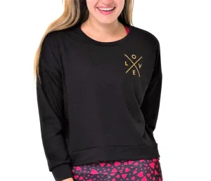 Last Chance! Onzie Yoga LOVE logo Sweatshirt 3764