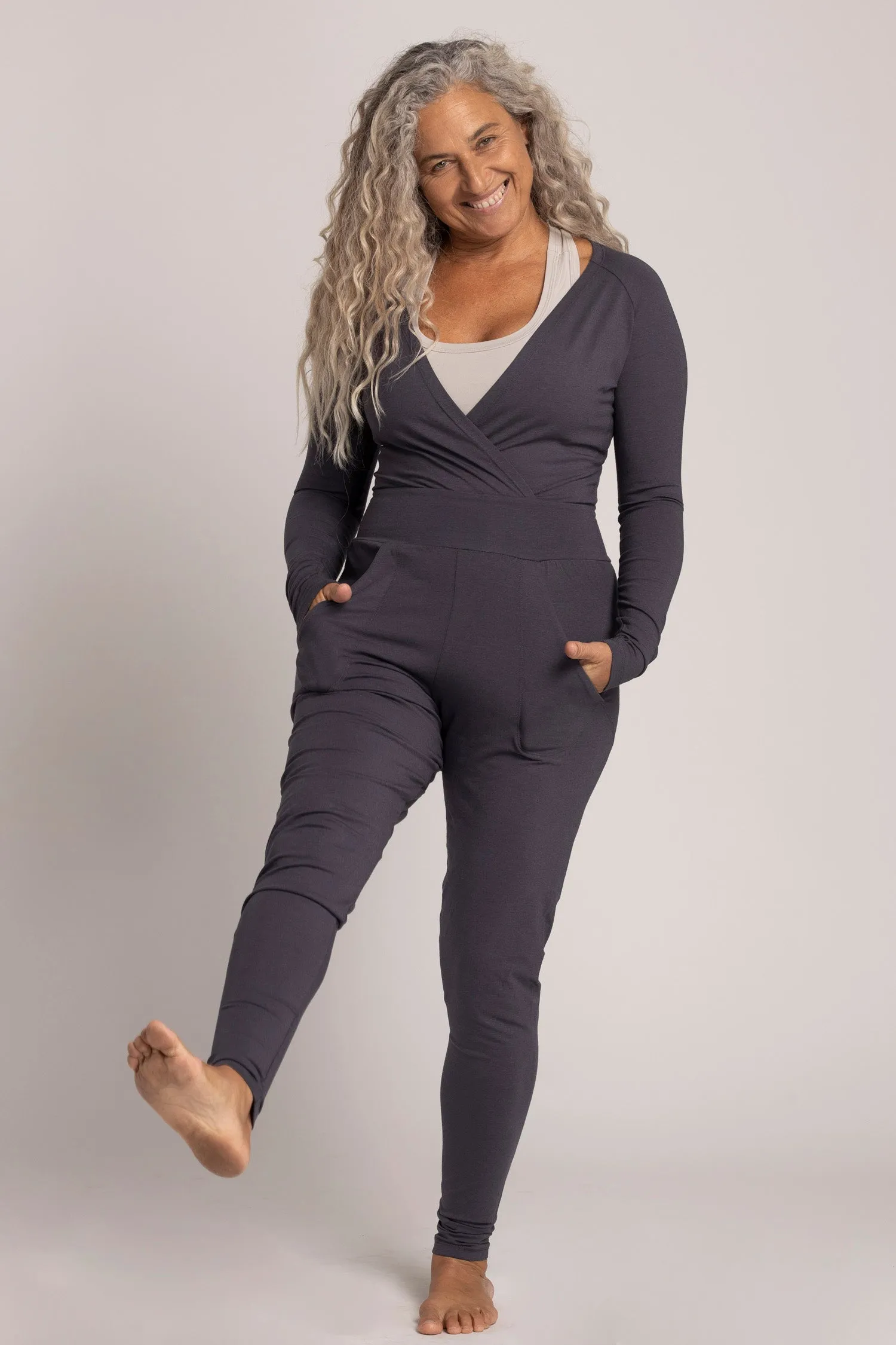 Long Sleeve Yoga Jumpsuit