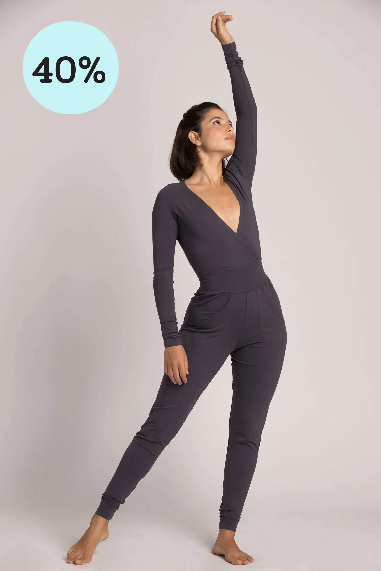 Long Sleeve Yoga Jumpsuit