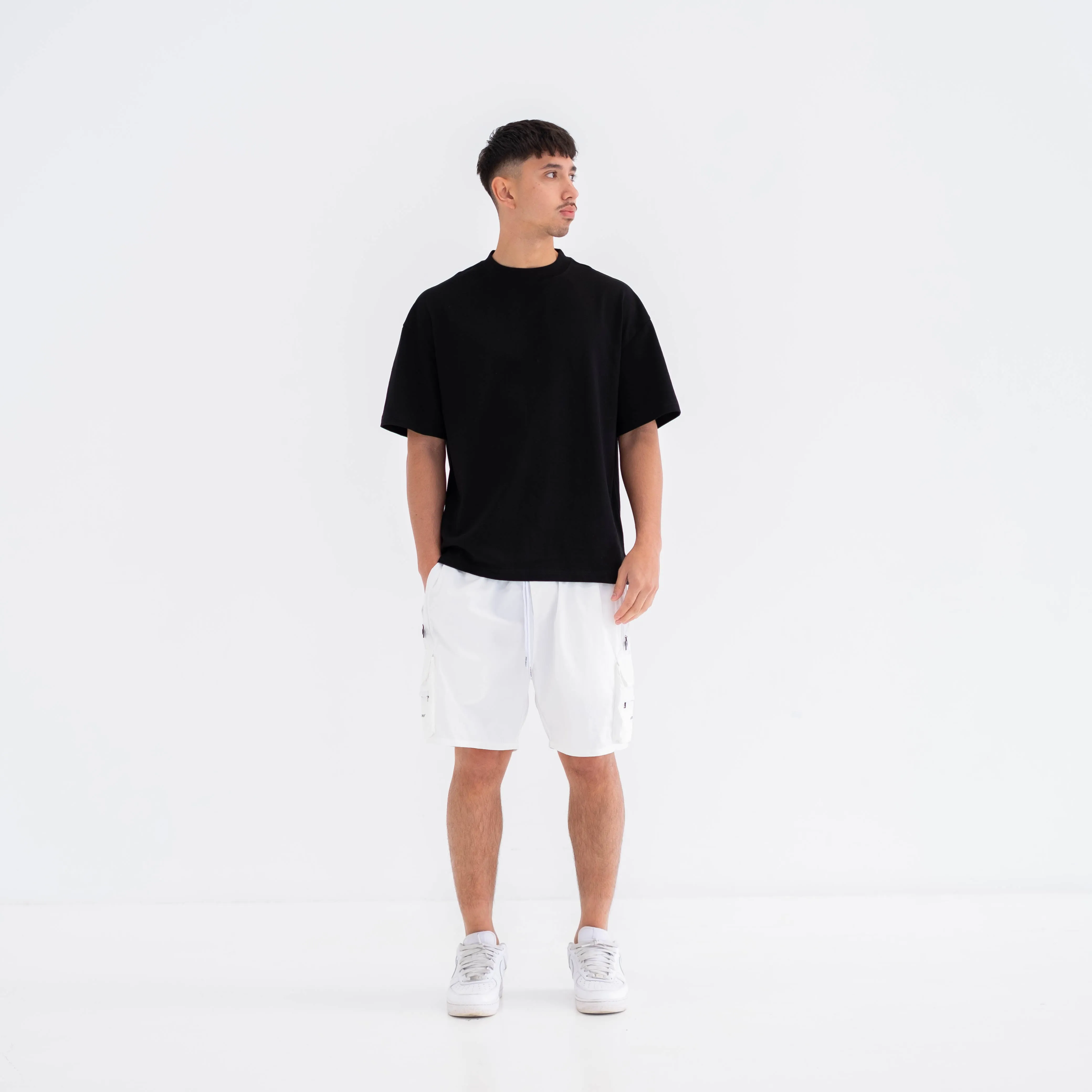 Luxury Cargo Shorts V2 - White