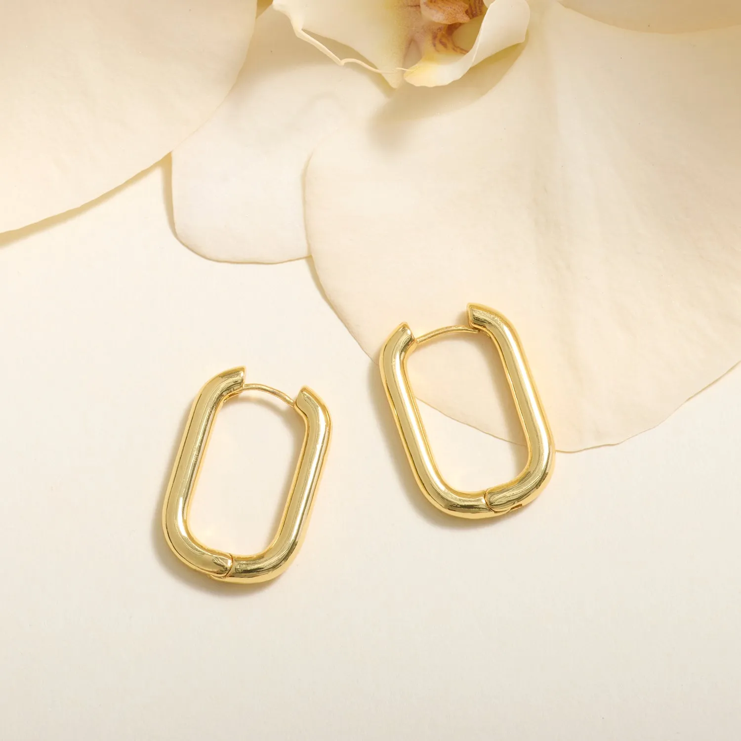 MIGNONNE GAVIGAN Pia Hoop Earrings Gold