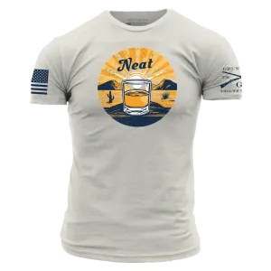 Neat Whiskey T-Shirt - Sand