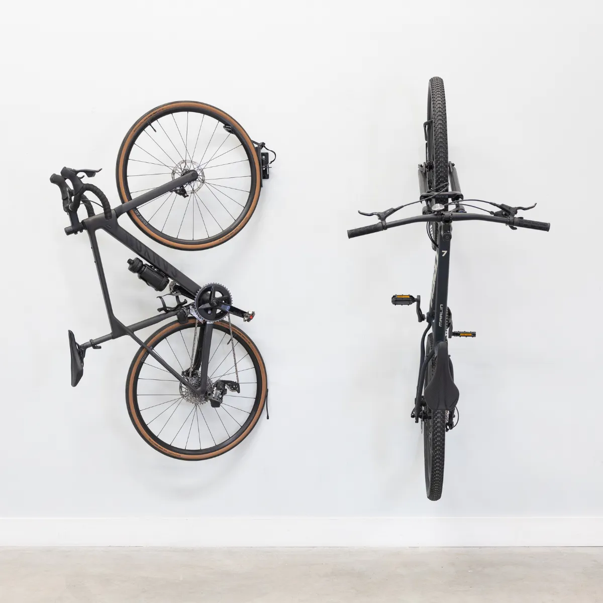 OUTLET | Swivel Mount Bike Storage Rack | 2 Bike Garage Wall Hooks