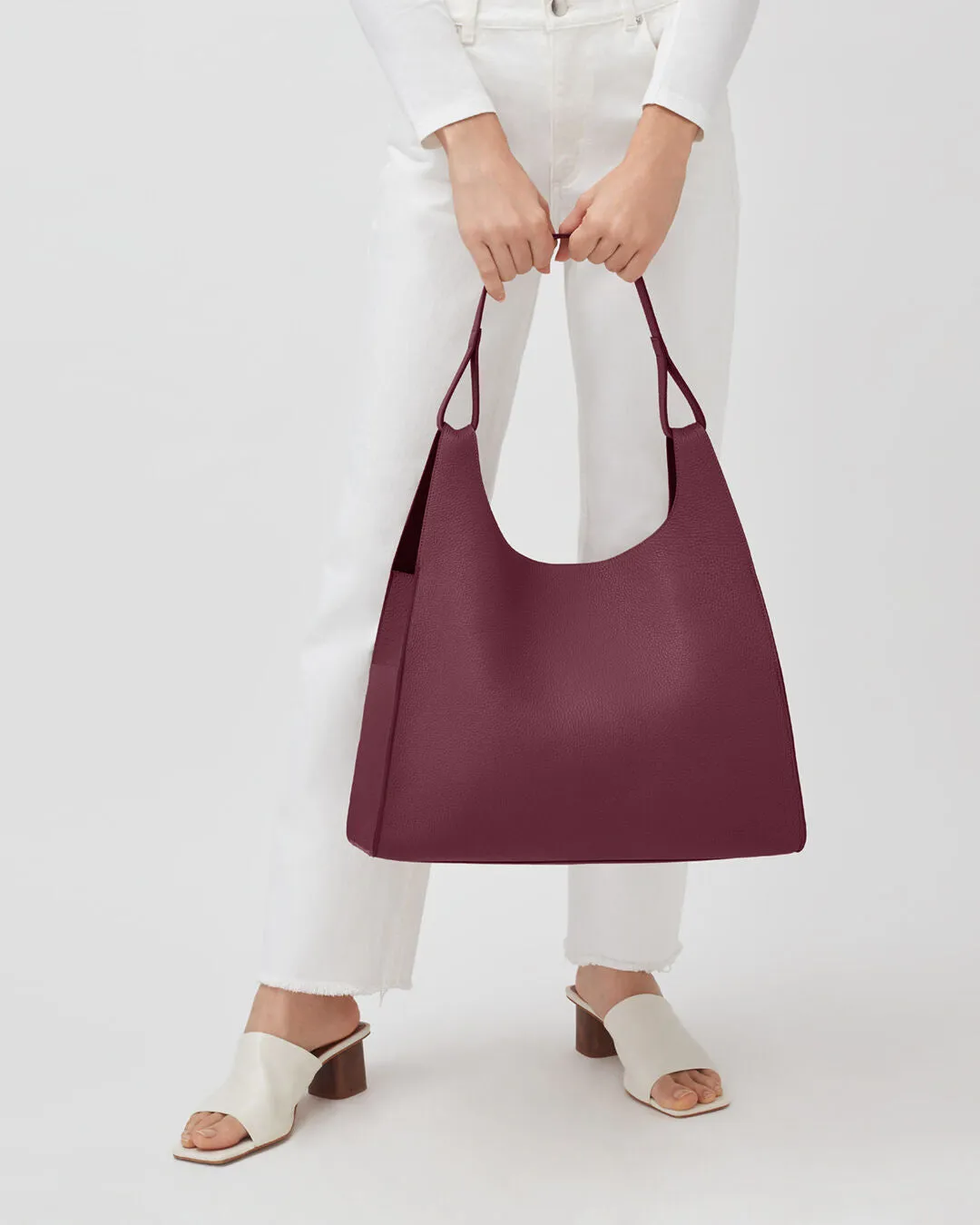 Oversized Double Loop Bag