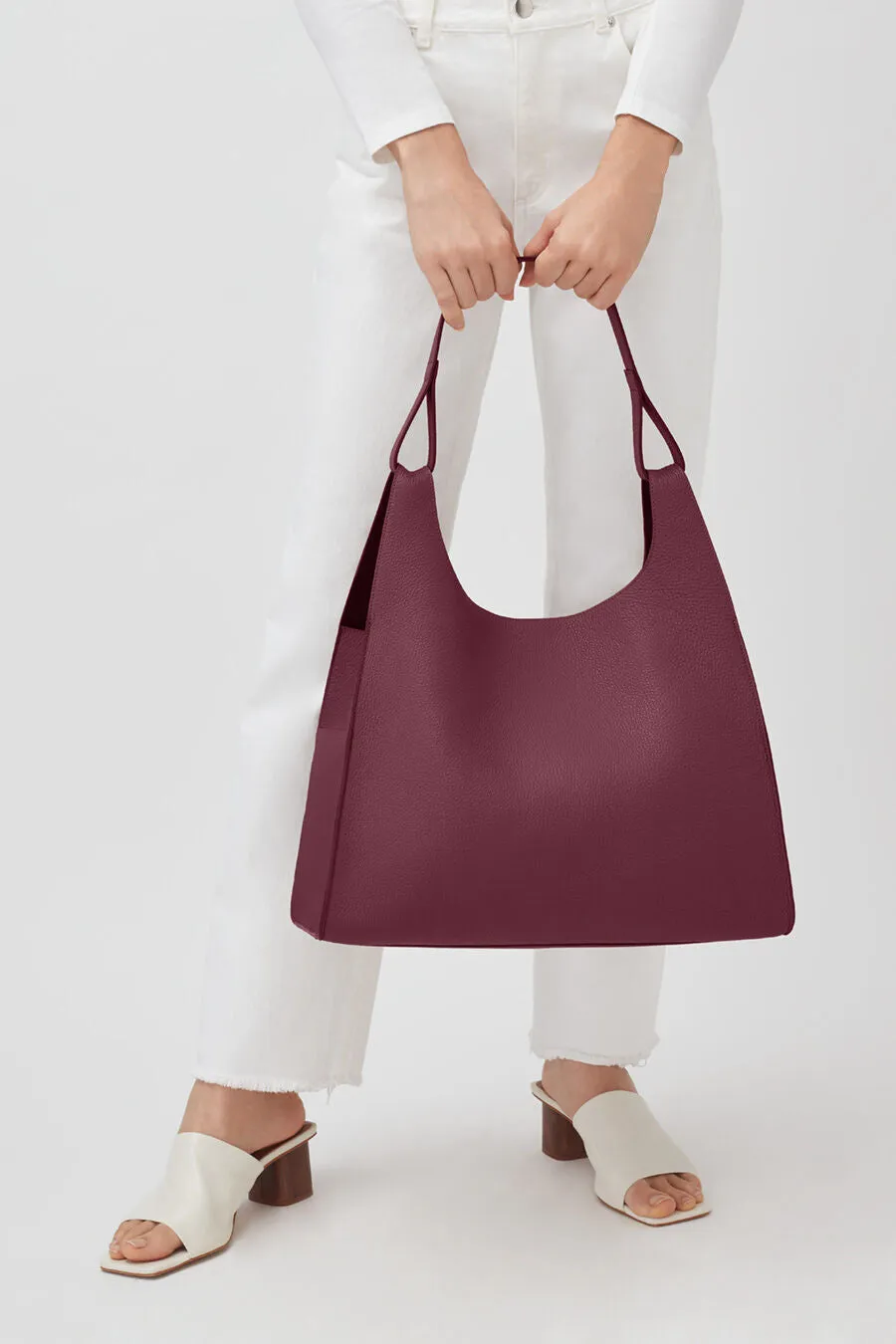 Oversized Double Loop Bag