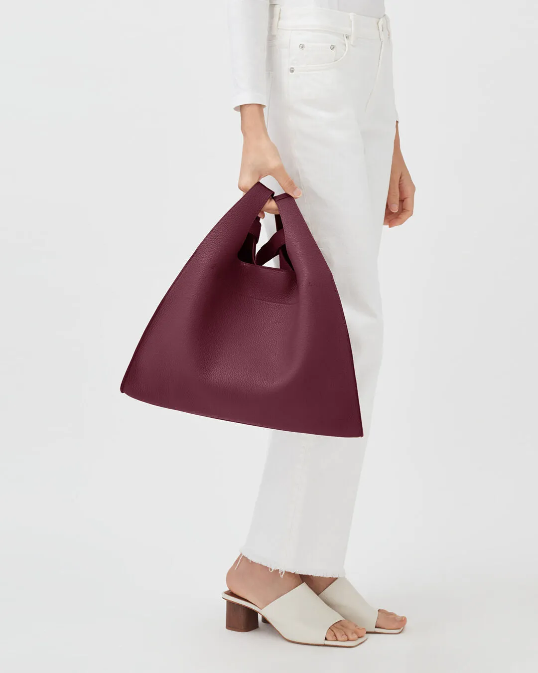 Oversized Double Loop Bag