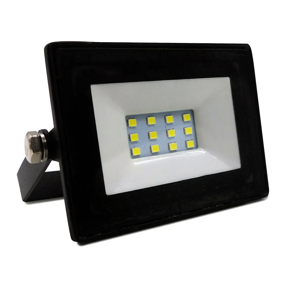 Pack of 4 Floodlight Led SMD Slim 10W 3000K 2 Yrs Warranty