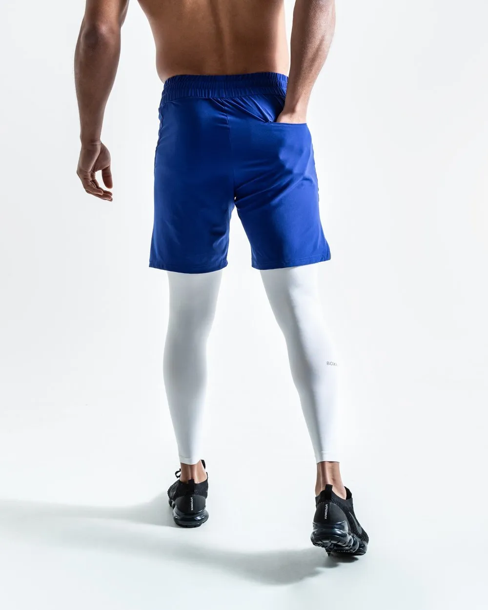 PEP SHORTS (2-IN-1 TRAINING TIGHTS) - BLUE