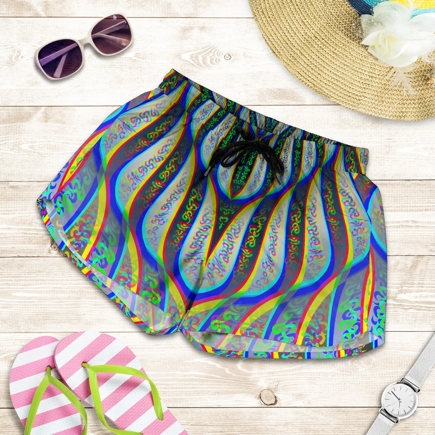 Phonetic Vortex I Women's Shorts