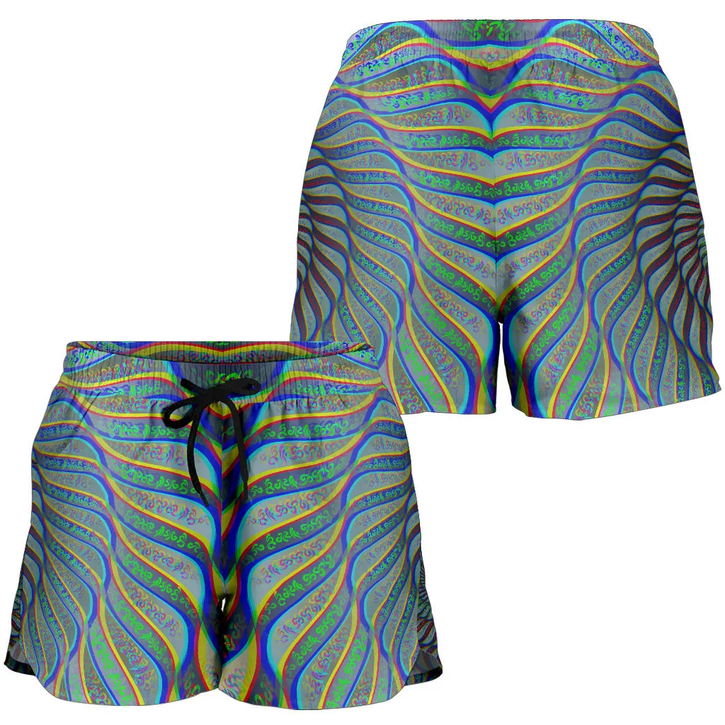 Phonetic Vortex II Women's Shorts