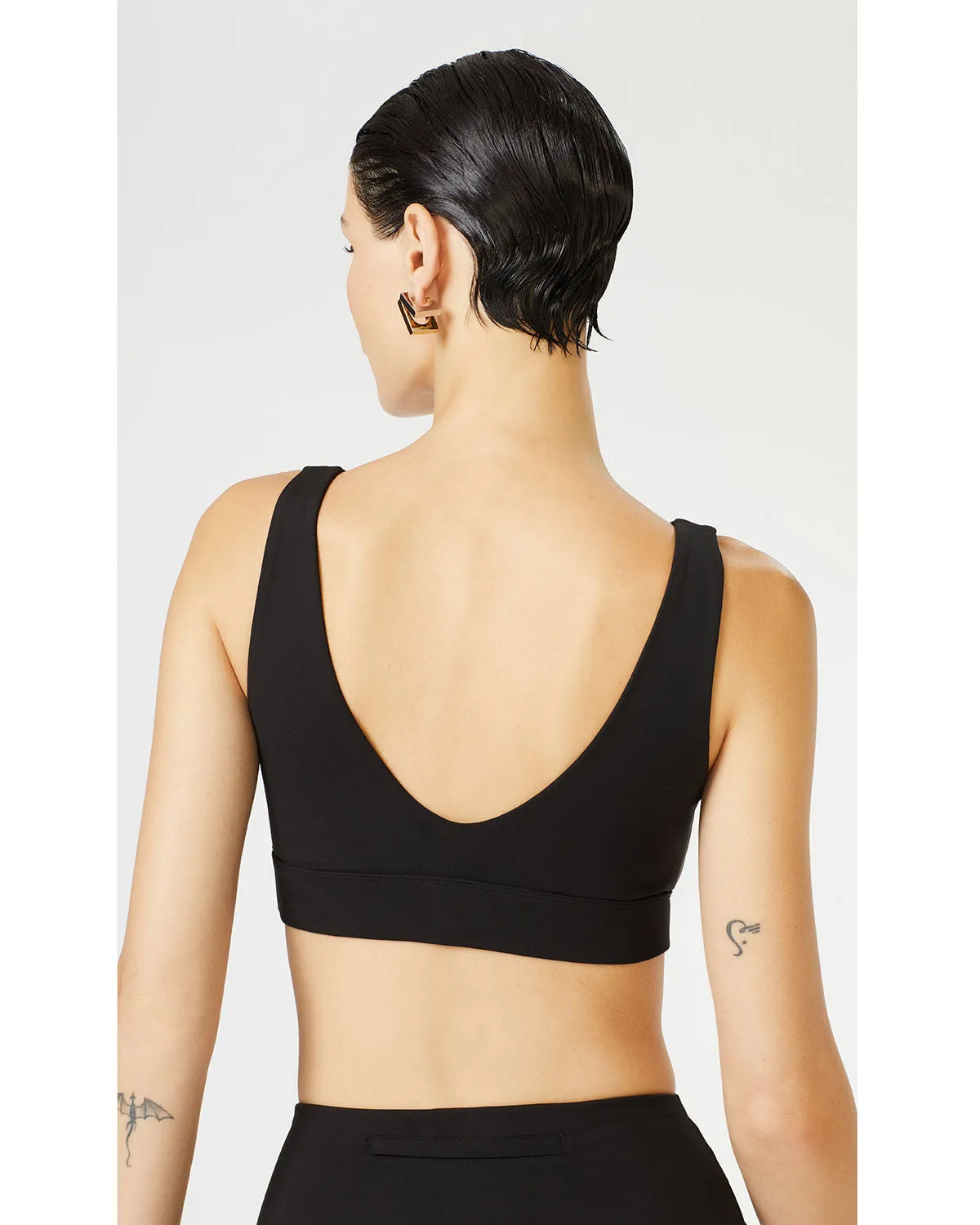 Plunge Neck Yoga Bralette