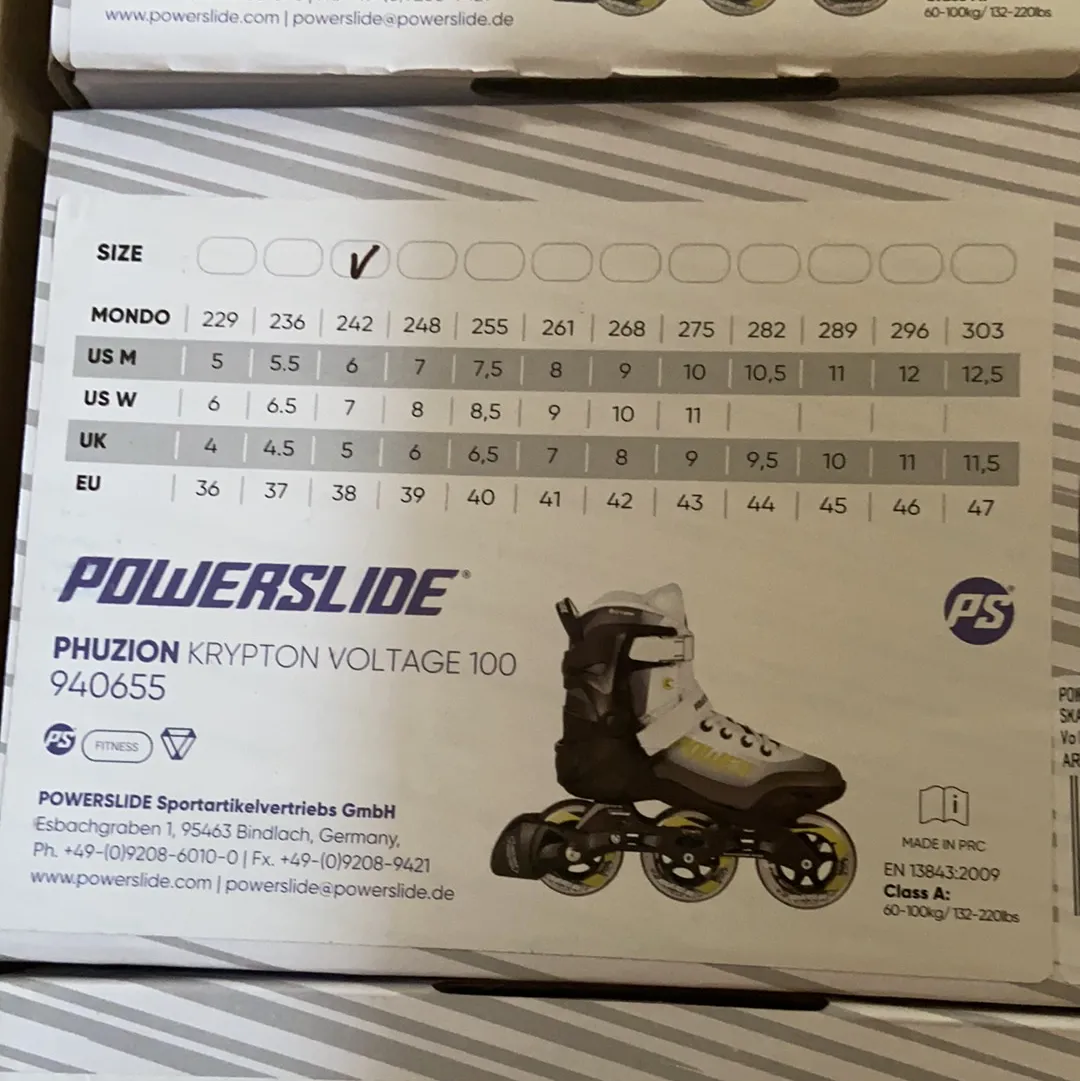 Powerslide Krypton Phuzion Voltage 100