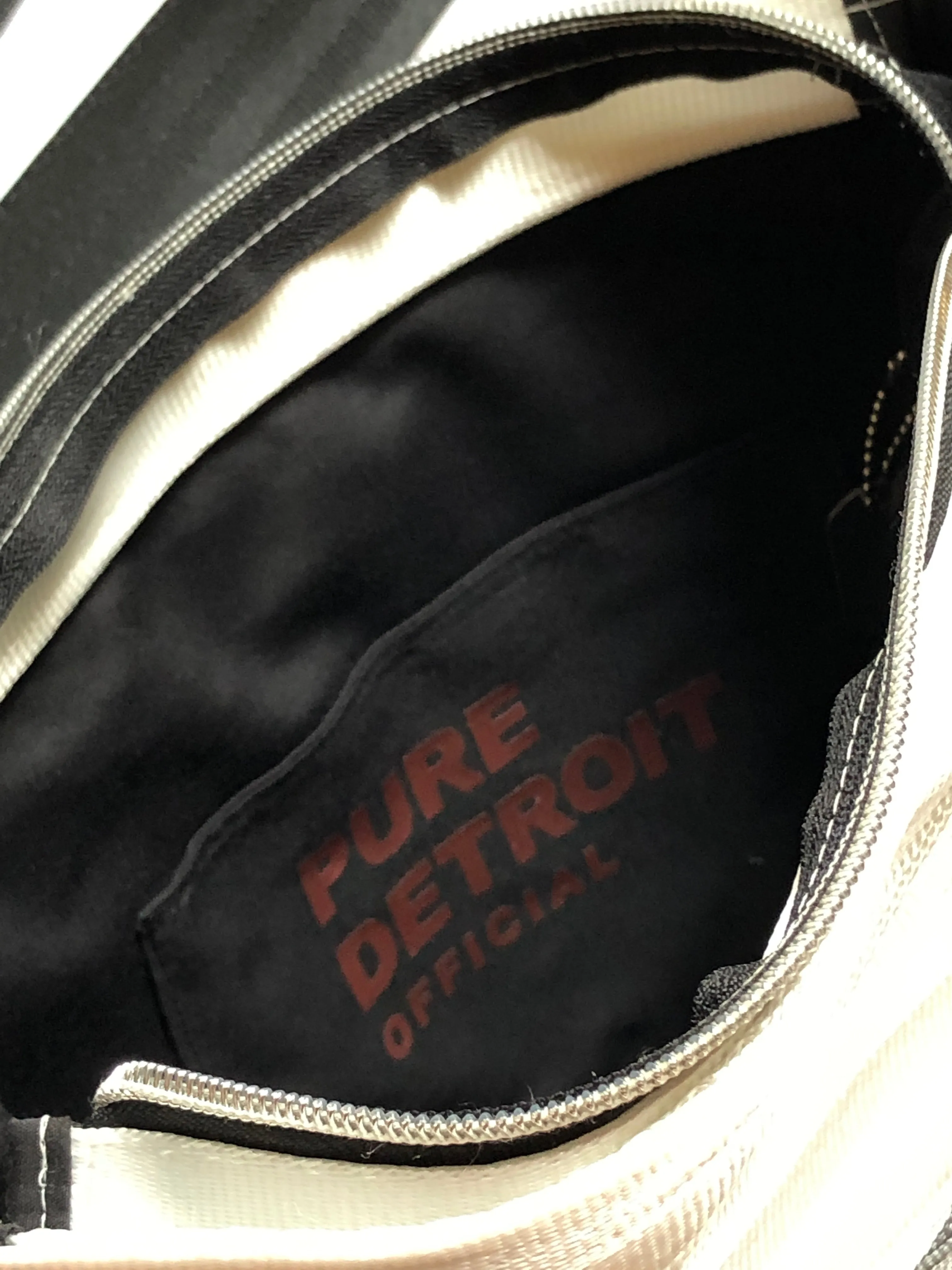 Pure Detroit OFFICIAL - Medium City Slinger Tote Seatbelt Bag - Spectrum PRE ORDER