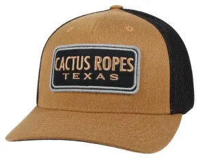 "Cactus Ropes" Tan/Black Hat