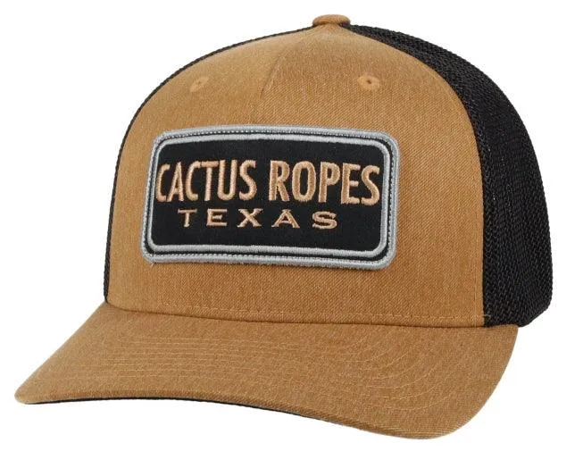 "Cactus Ropes" Tan/Black Hat