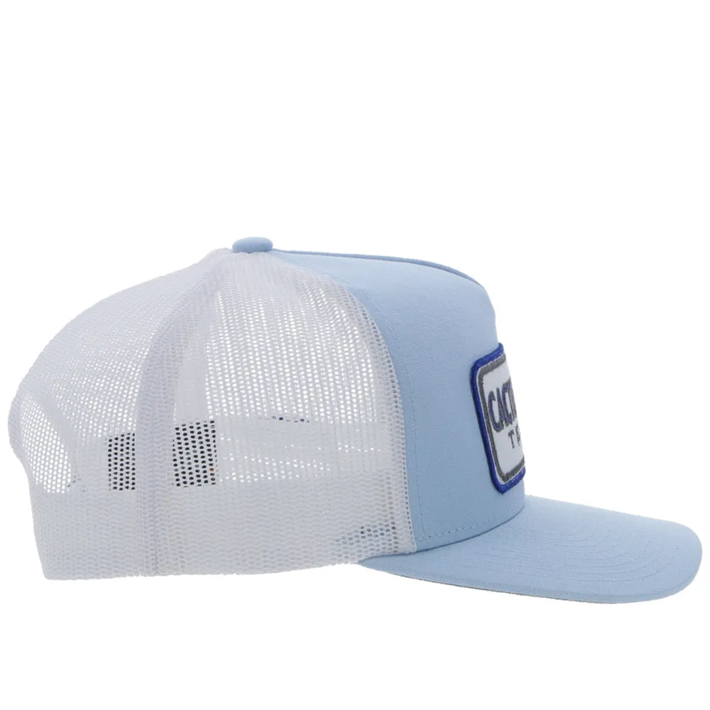 "CR088" Cactus Ropes Blue/White Hat