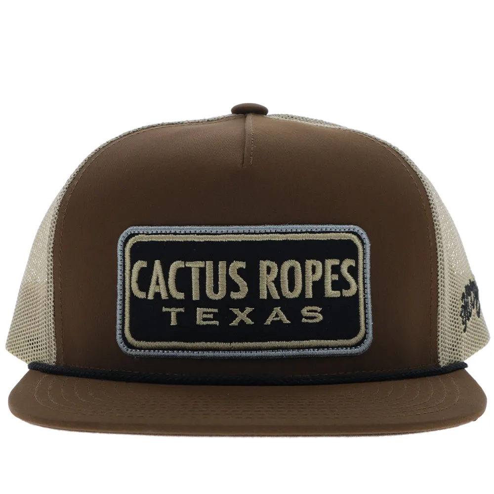 "CR94"  Cactus Ropes Hat Brown/Tan