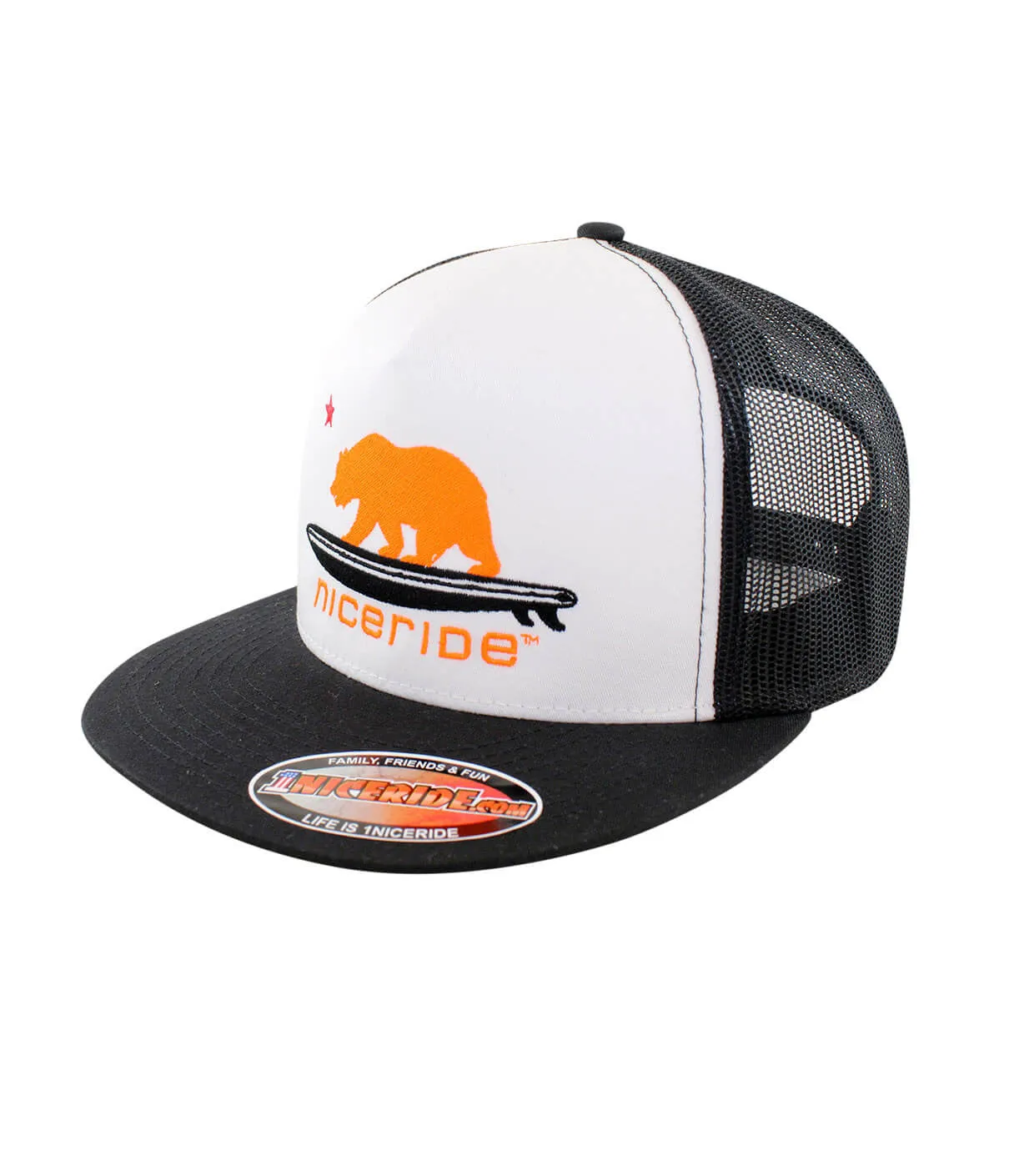 "Hang 20 - Neon Orange" Trucker Hat