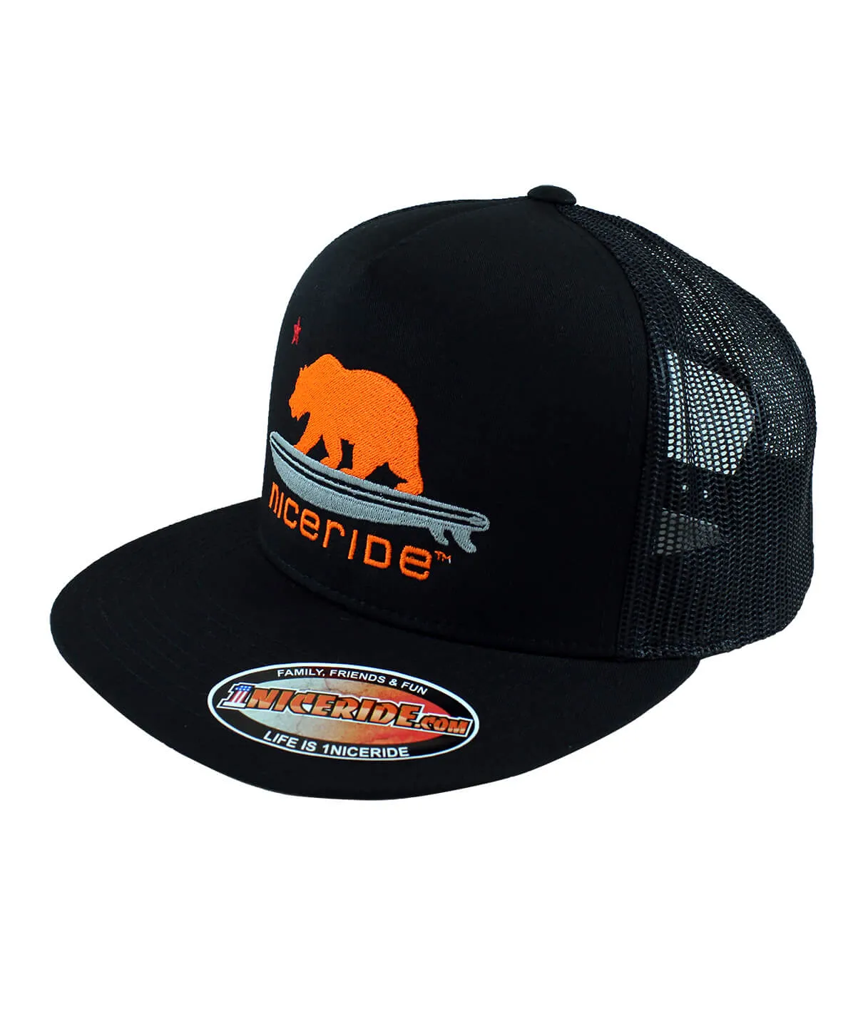 "Hang 20 - Neon Orange" Trucker Hat