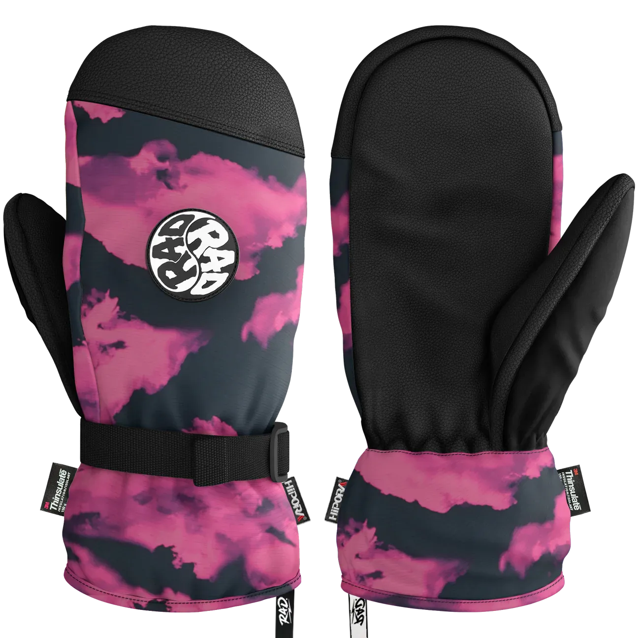 Rad Sidehit Mitten - Pink Clouds