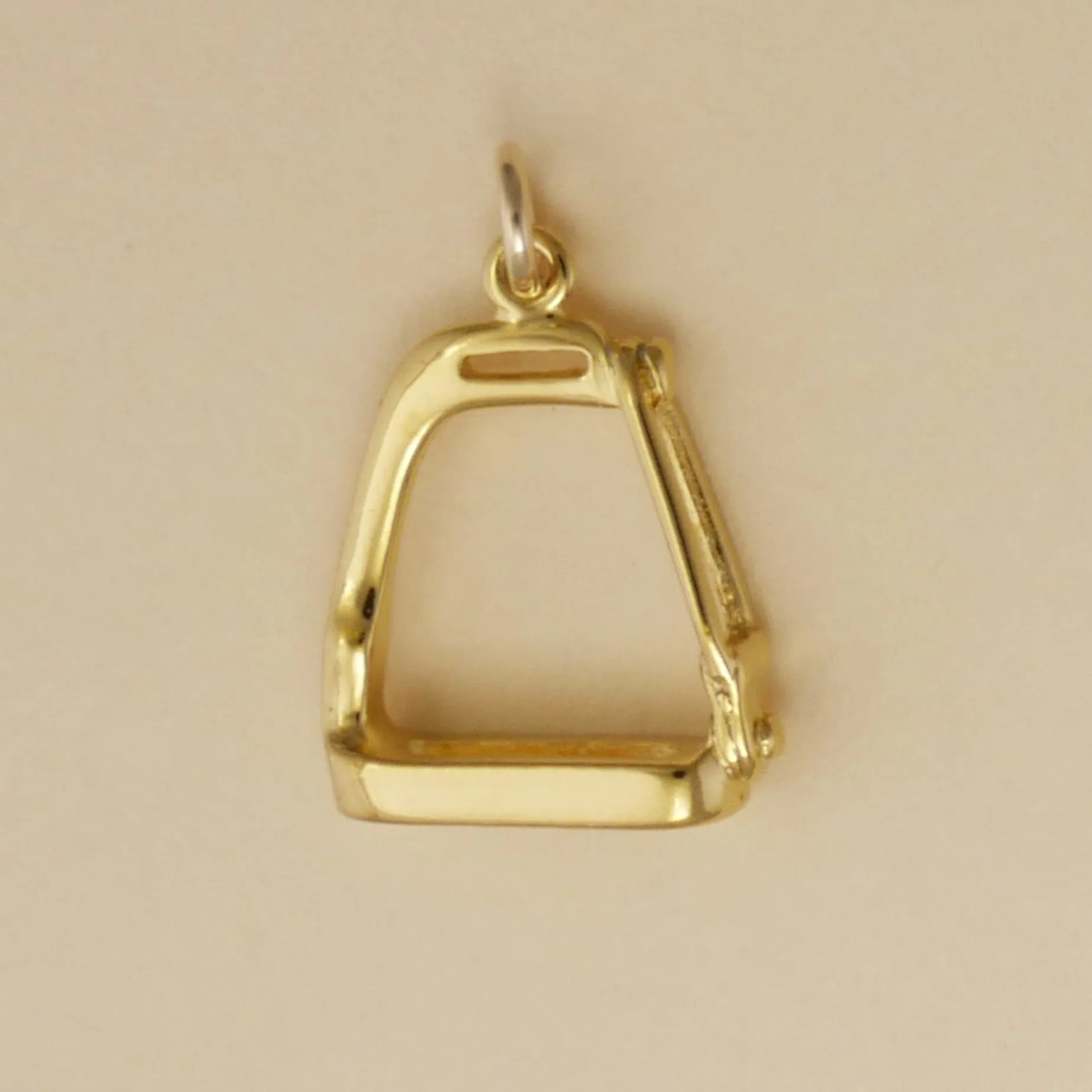 Safety Stirrup Charm