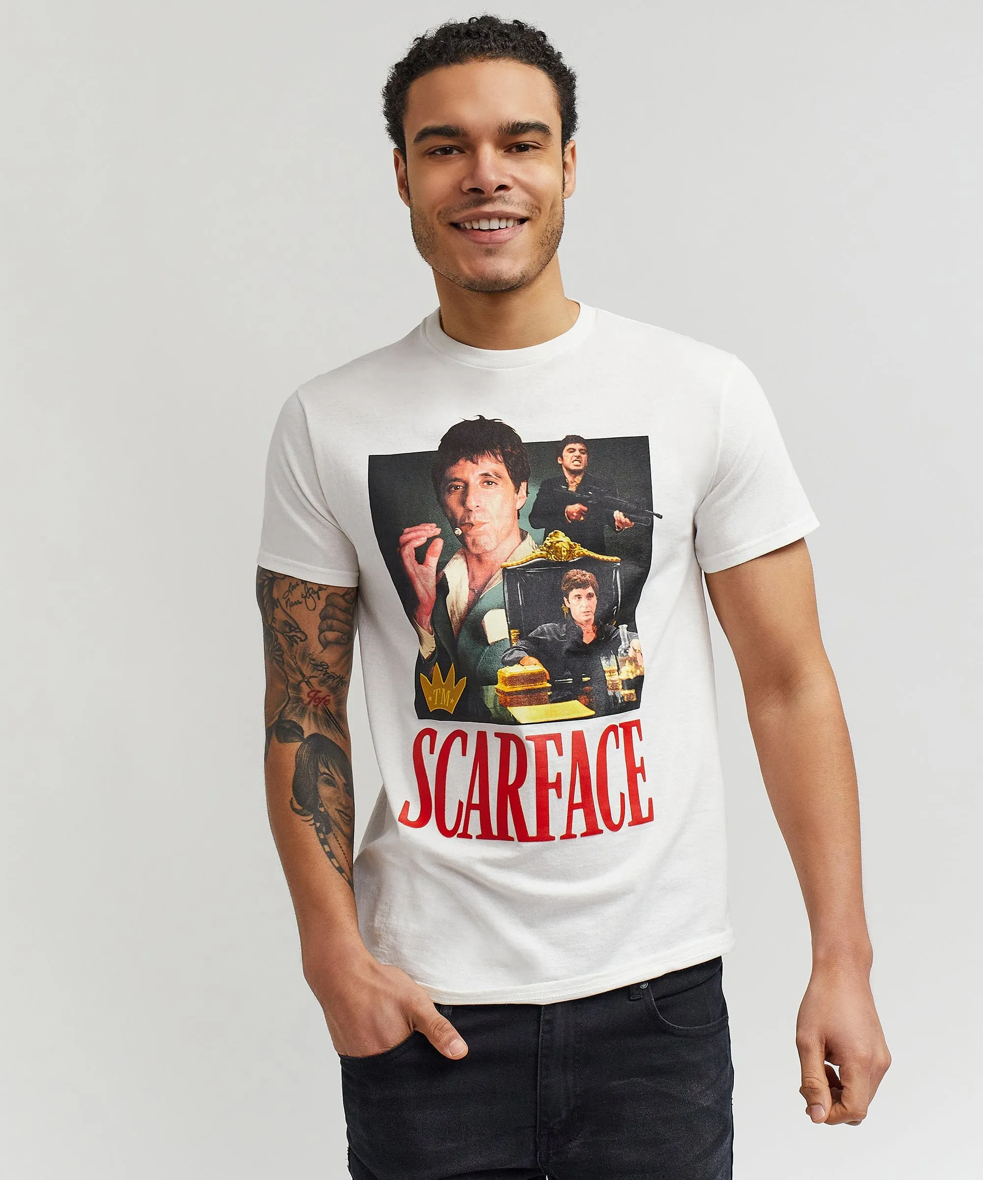 Scarface™ Collage Tee - White