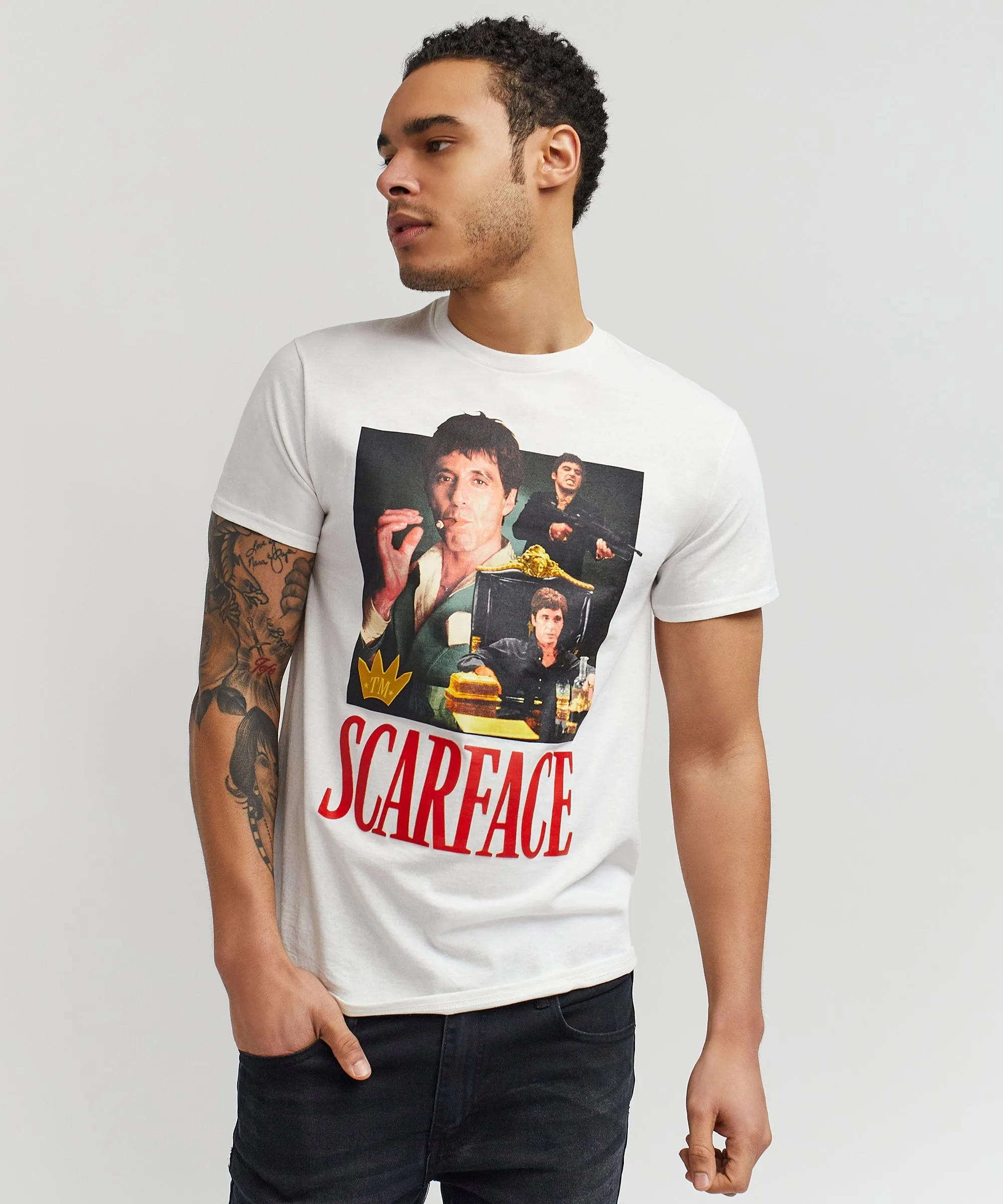 Scarface™ Collage Tee - White