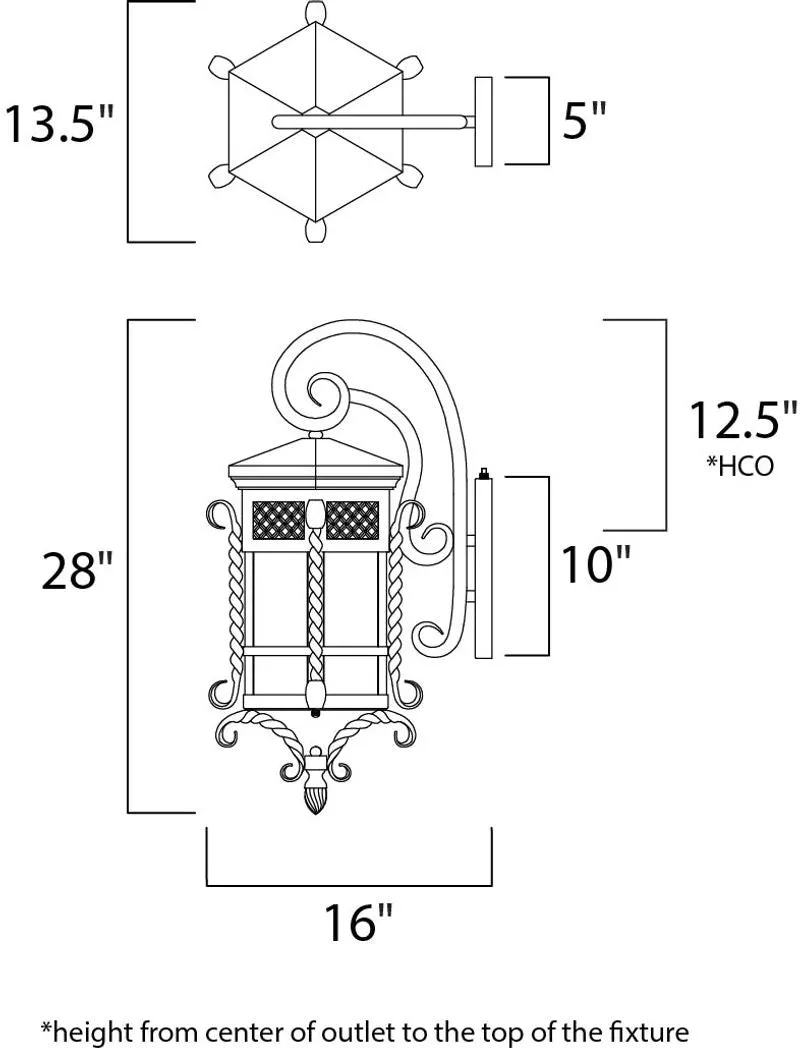 Scottsdale Outdoor Wall Mount