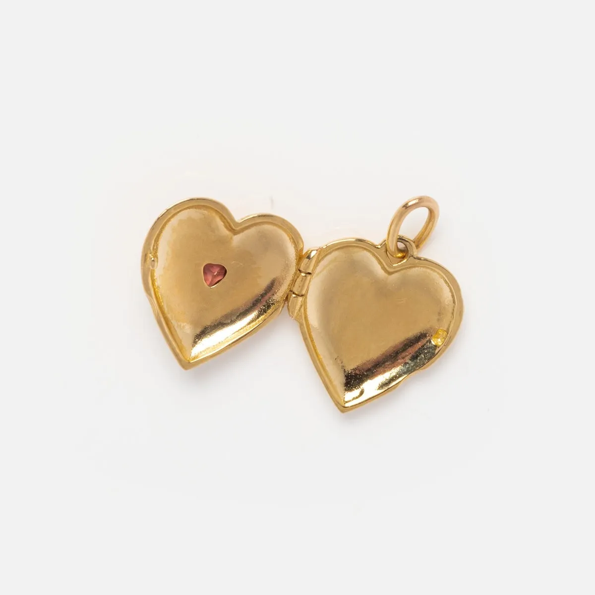 Solid Gold Locket Charm