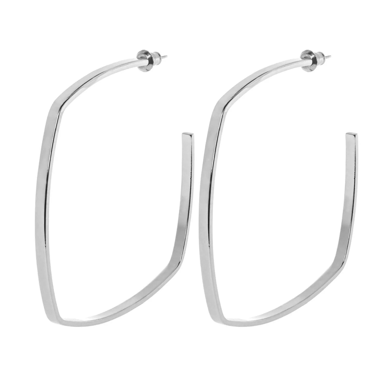 Square Shaped Hoops