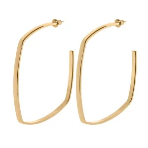 Square Shaped Hoops