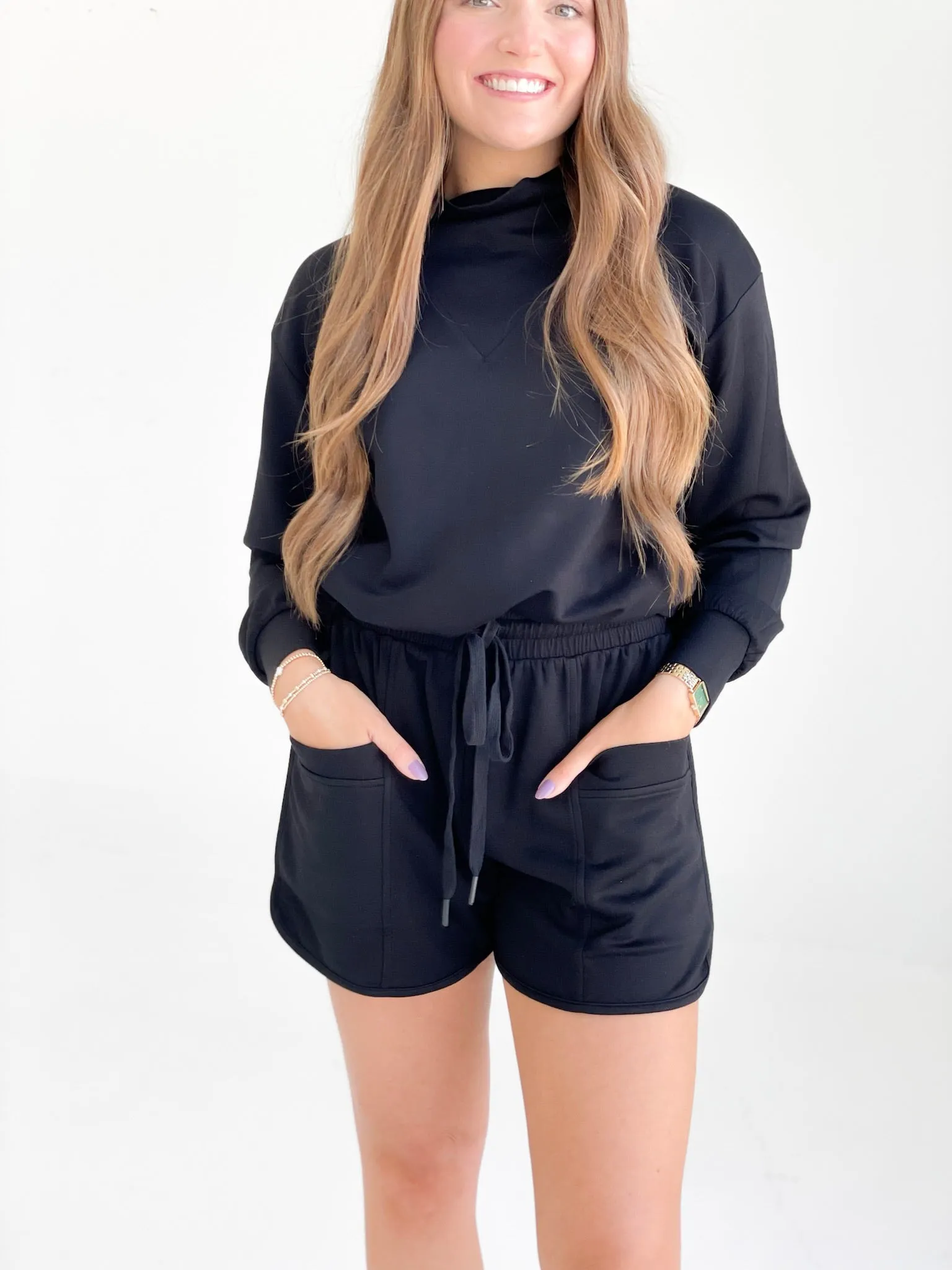 Stevie Shorts Set - Black