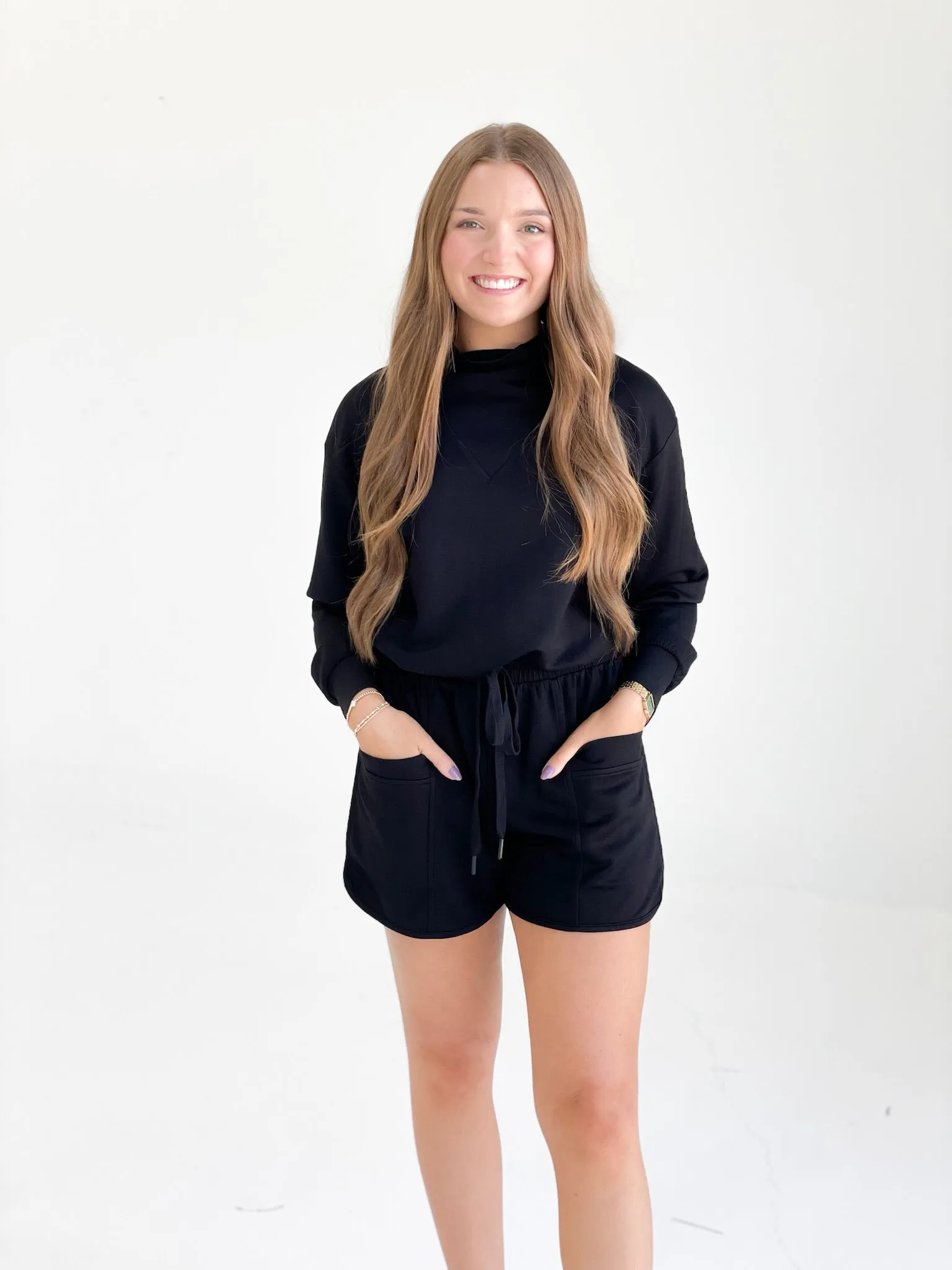 Stevie Shorts Set - Black