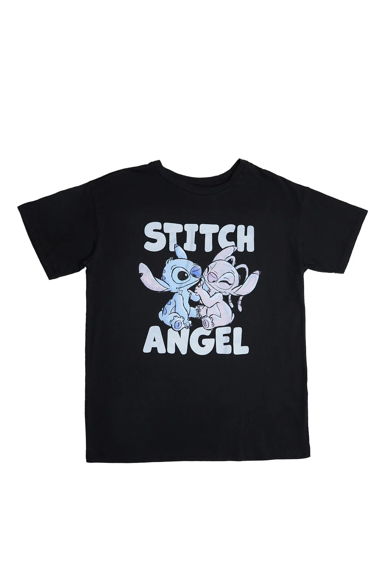 Stitch And Angel Graphic Classic Tee