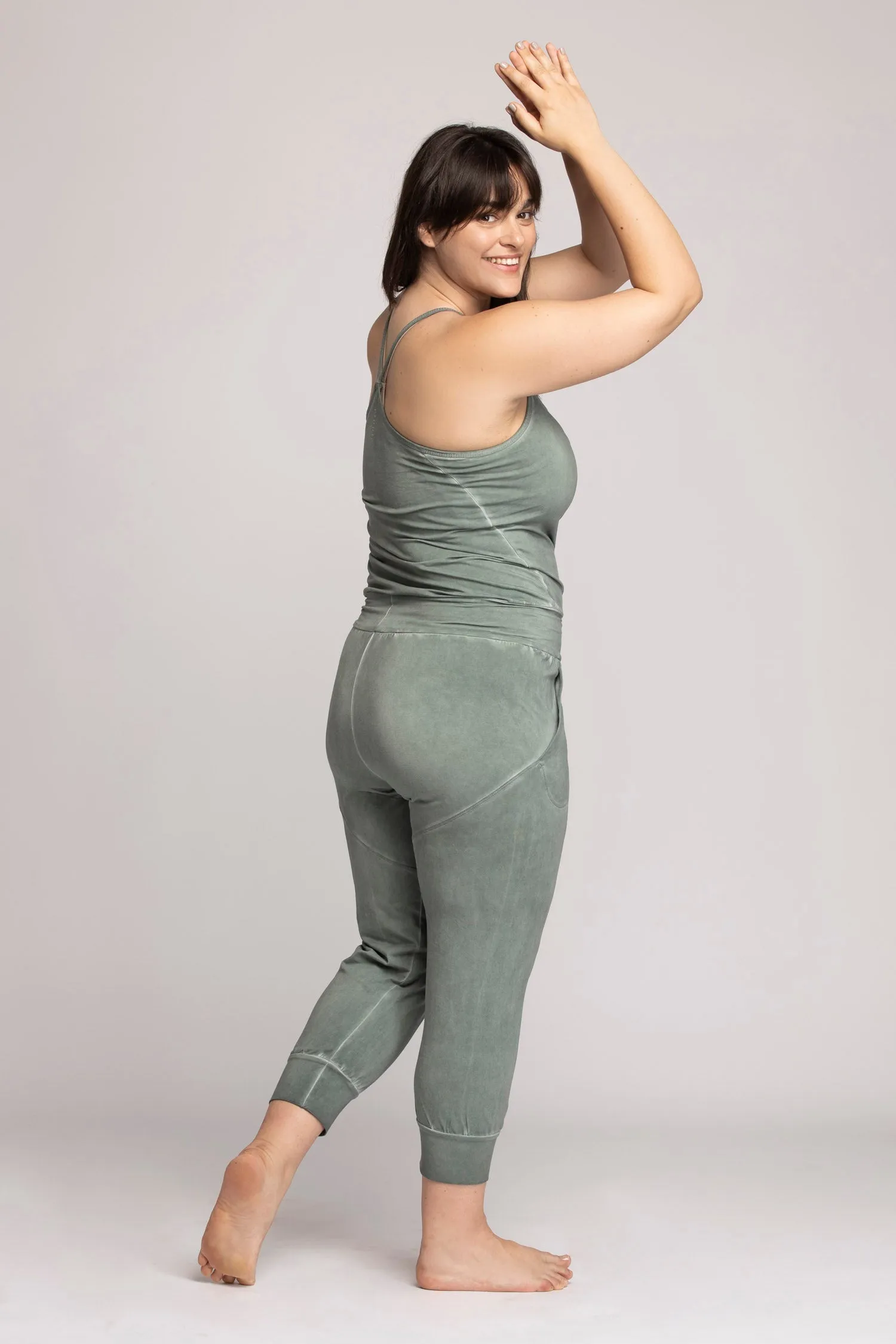 Stonewash Yoga Jumpsuit