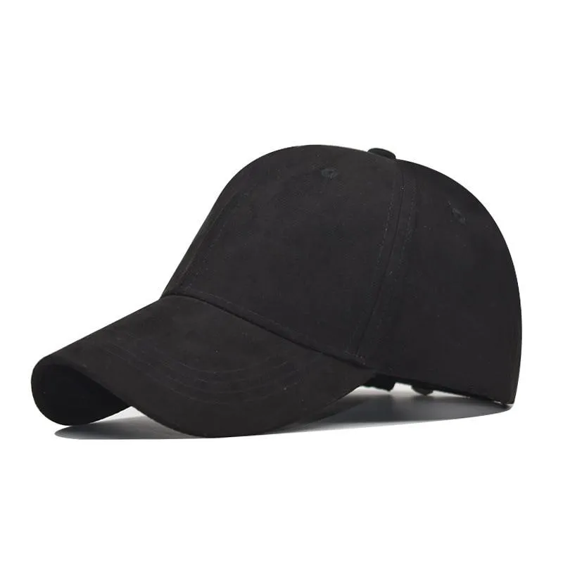 Suede baseball Cap