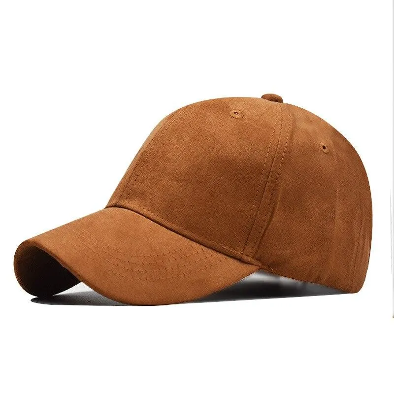 Suede baseball Cap