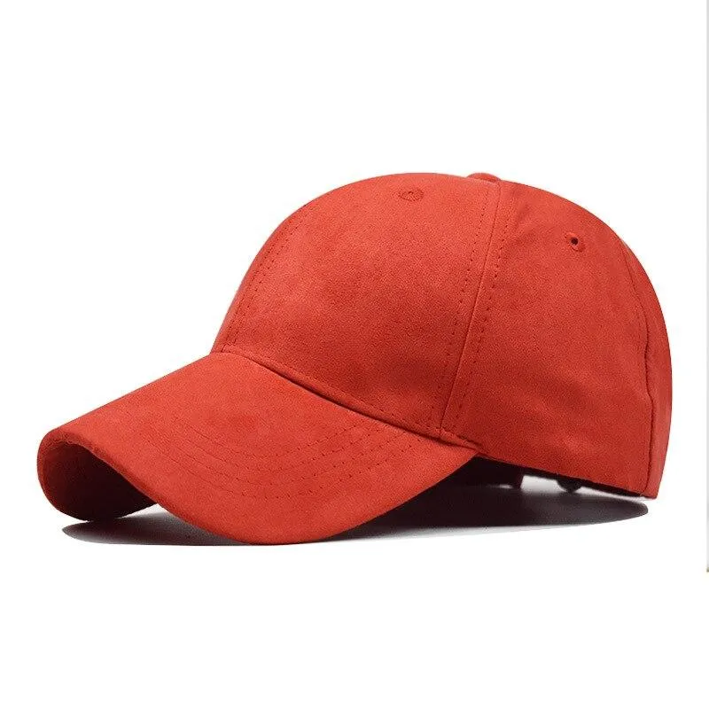 Suede baseball Cap