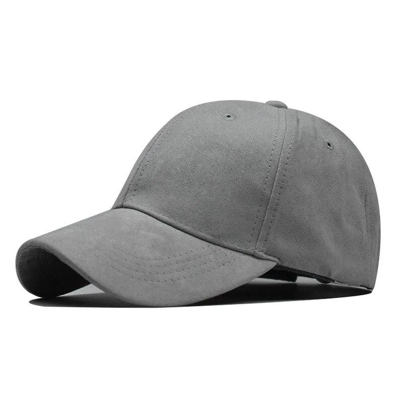 Suede baseball Cap