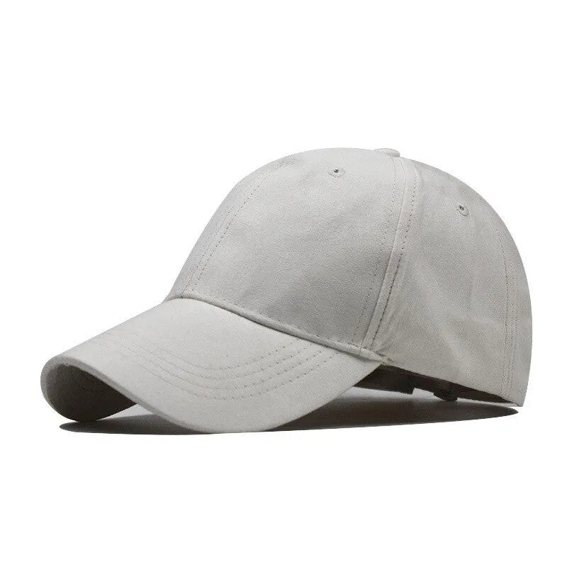 Suede baseball Cap