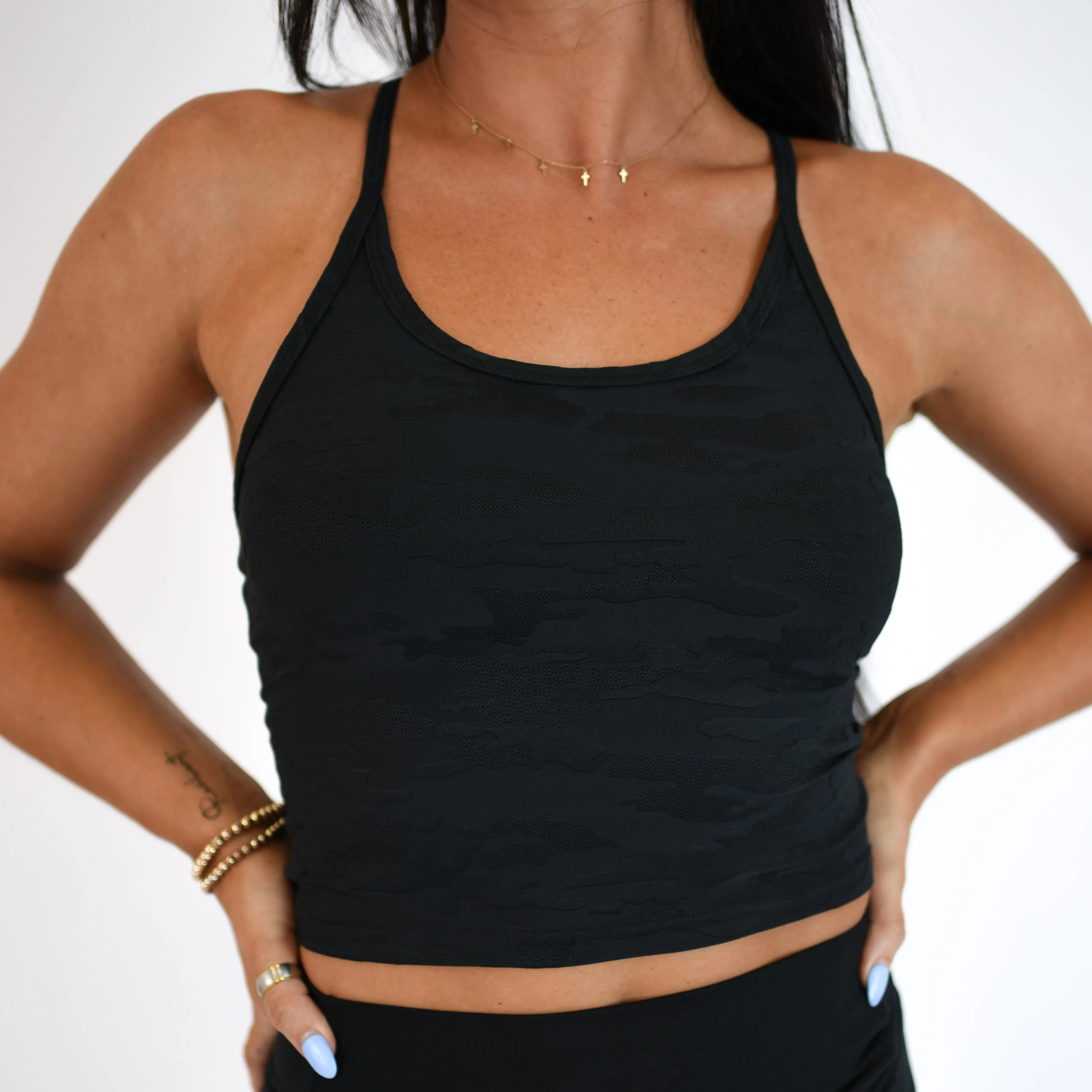 Switch Up Crop Tank - Fitted