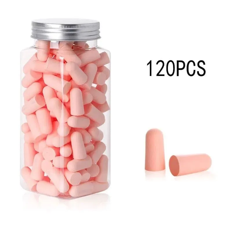 Travel Earplugs - Noise Reduction for Traveling - 24/60/120 Pcs