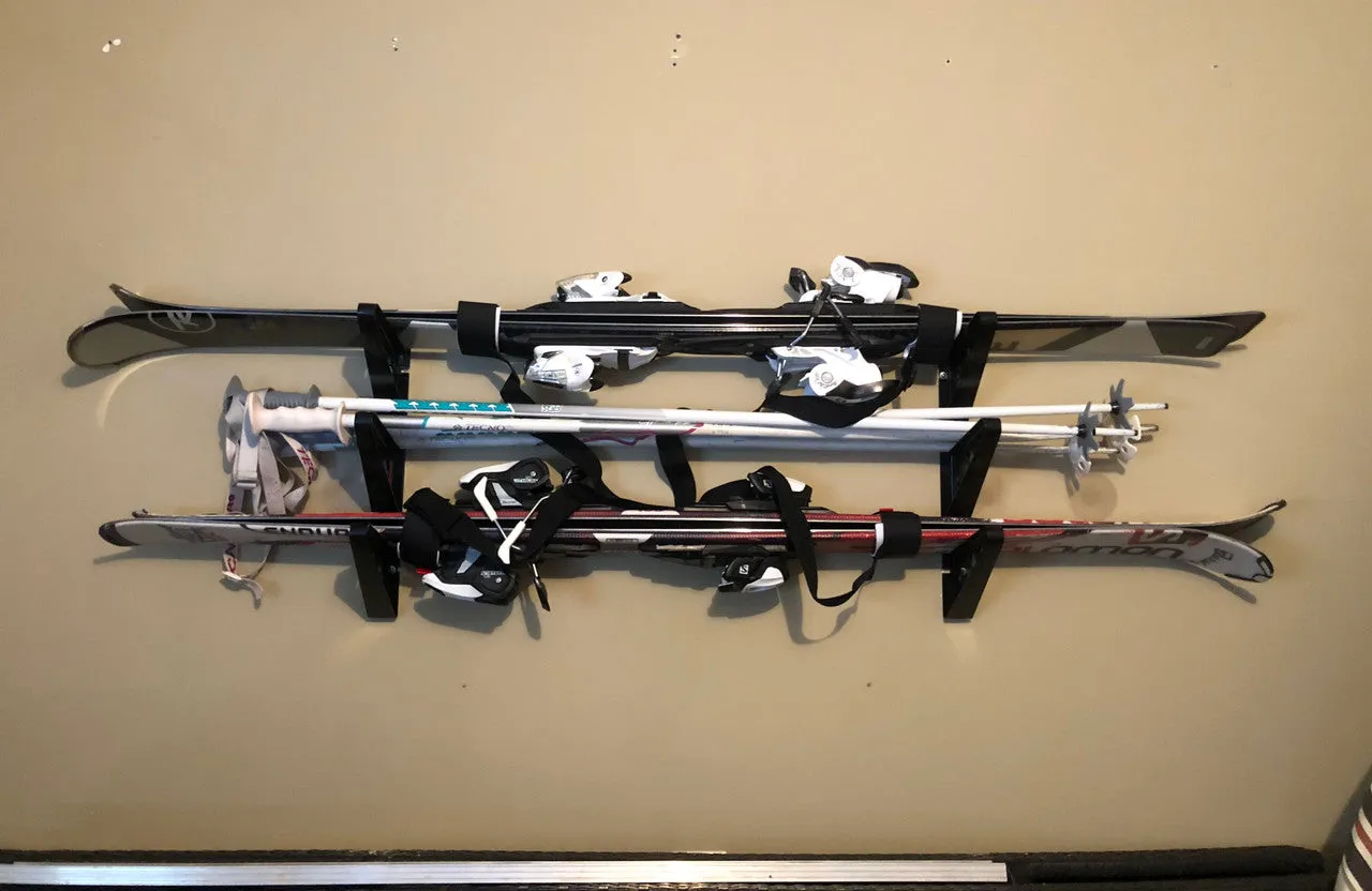 Trifecta Ski Storage Rack | 3 Levels